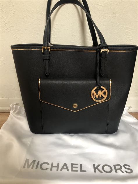 michael kors specchio jet set large pocket multifunction tote